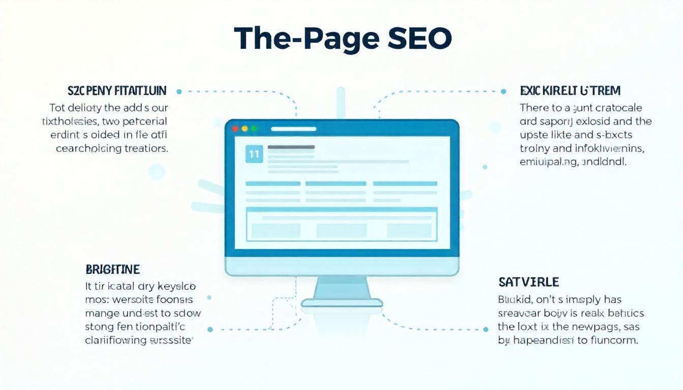 Gráfico de estrategias básicas para mejorar el SEO en la página web.